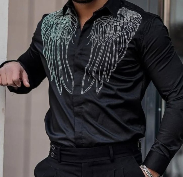 پیراهن نگینی بال