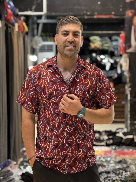 پیراهن هاوایی اندامی (پوشاک مردانه)