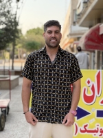 پیراهن طرح هاوایی(بودنه یک میل آب رفت)