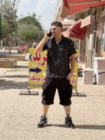 پیراهن طرح هاوایی(بودنه یک میل آب رفت)