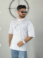 تیشرت پنبه طرح امیری سفید