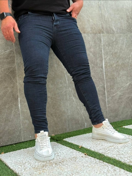 شلوار جین اسکینی M.P سرمه ای سیر