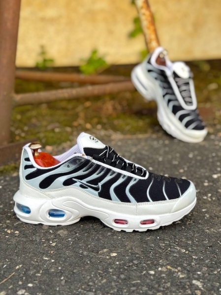 کتونی اسپرت TN AIR سفید مشکی طوسی