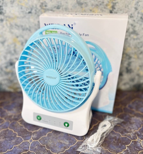 پنکه رومیزی شارژی ویداسی مدل WD-202