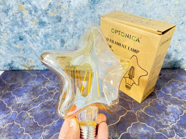 لامپ فیلامینتی ستاره ای 6 وات اپتونیکا