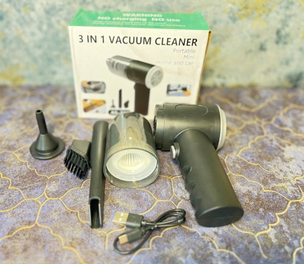 جارو شارژی و دمنده خودرو