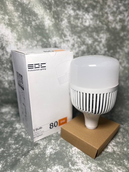 لامپ ال ای دی استوانه ای&rlm; 80 وات EDC سفید