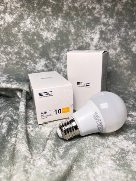 لامپ ال ای دی حبابی &rlm; &rlm;10 وات EDC سفید