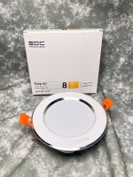 چراغ سقفی توکار دیپ خط دار گرد برش 8 سانت 8 وات EDC