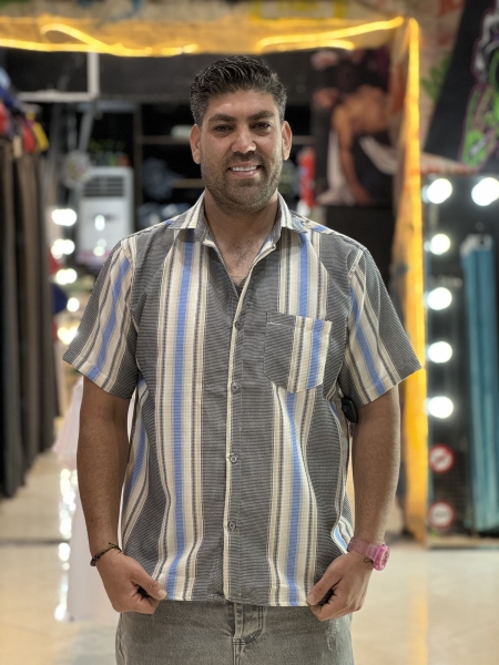 پیراهن کنفی خنک(ارزانترین پوشاک مردانه)