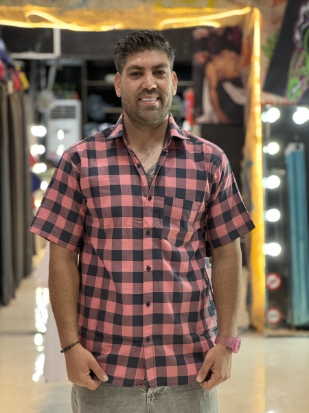 پیراهن کنفی خنک(ارزانترین پوشاک مردانه)