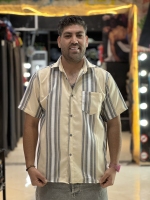 پیراهن کنفی خنک(ارزانترین پوشاک مردانه)دو طرح مشابه