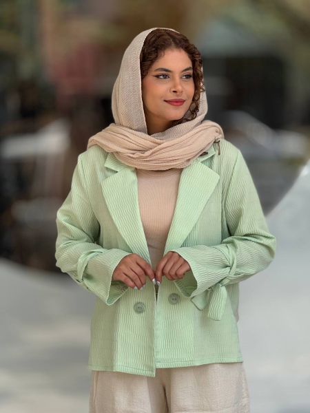 کت السا آستین بندی