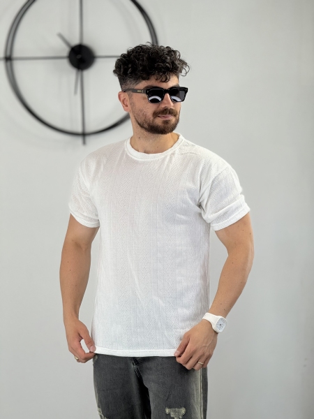 تیشرت مراکشی کد 25 سفید