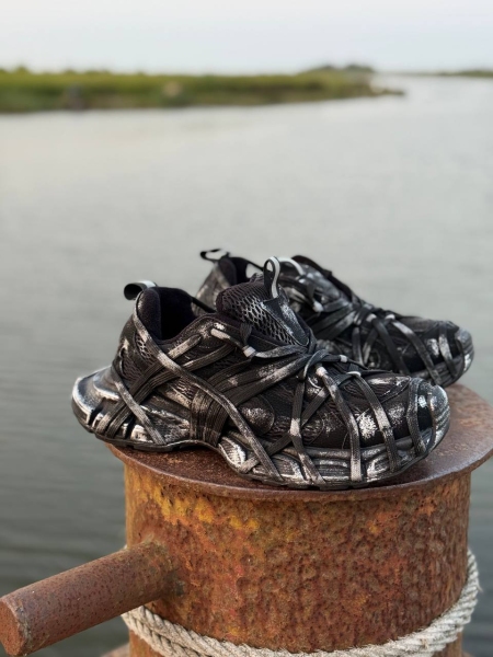 کتونی اسپرت BALENCIAGA SPIDER مشکی تمام