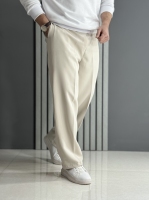 شلوار بگ مازراتی استخوانی ( زیپ خور / پشت کمر کش)