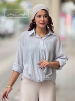 شومیز پایین پیچ جلودکمه