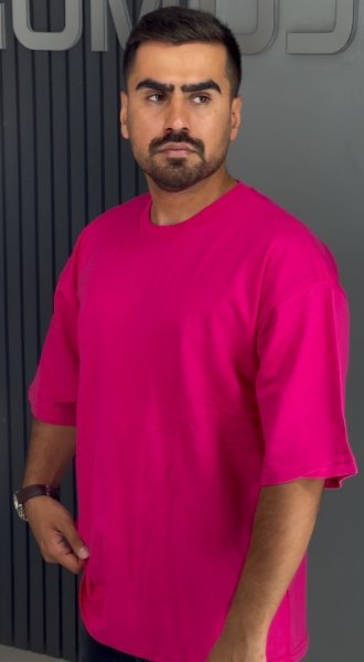 تیشرت ماکان لش پاییزه سرخابی