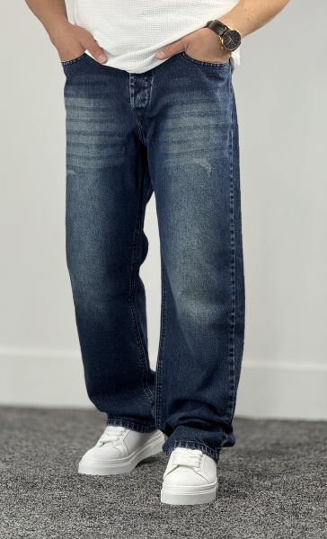 بگ جین آبی کثیف شور کد 267