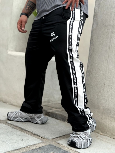 شلوار اسلش BALENCIAGA بغل نوار مشکی