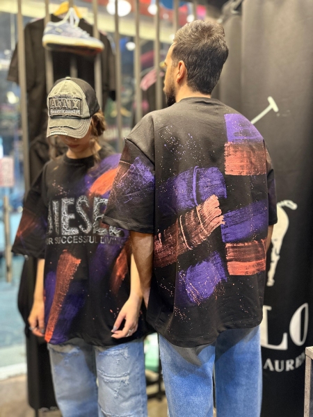 تیشرت باکسی قواره آزاد دیزل