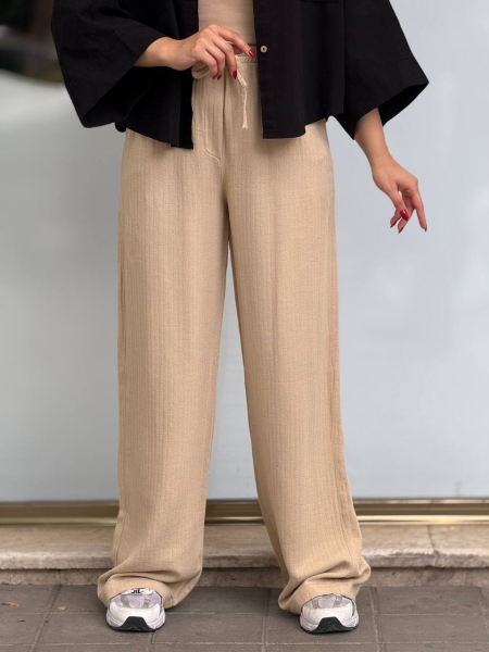 شلوار بگ جناقی کمربندی