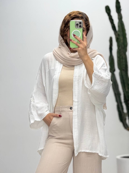 مانتو کیمونو دبل فیس