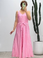 اورال یقه دکمه راه راه