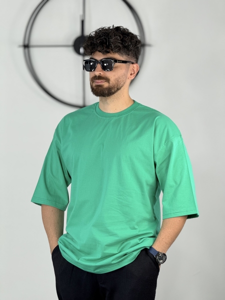 تیشرت سایز بزرگ سبز