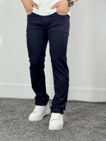 کتان کلاسیک راسته سرمه ایی