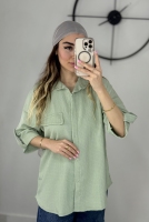 شومیزمانتویی سبز ماچا کد 10