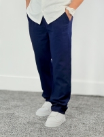 شلوار مراکشی لنین سرمه ایی